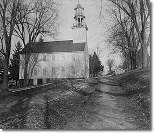 St. Peter's Episcopal Church, built in 1796.